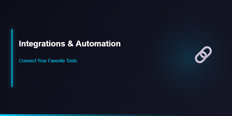Integration and automation features comparison