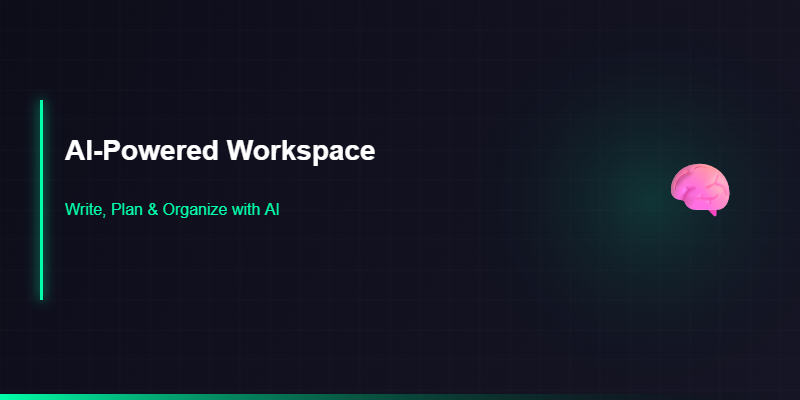 Notion AI powered workspace features